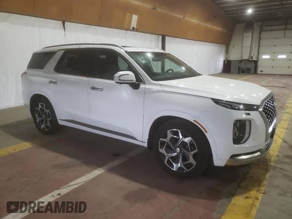 2022 Hyundai Palisade Calligraphy с VIN KM8R7DHE0NU456554, выставлен на аукционе Copart как лот 53045484 с пробегом 17 645 миль миль и . История ставок и продаж доступна на DreamBid. Изображение 4.