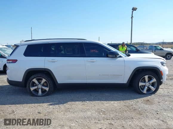 2021 Jeep Grand Cherokee Limited with VIN 1C4RJKBG2M8143629, listed as a IAAI auction lot 43460056 with 57,812 mi miles and . Bid and sale history available at DreamBid. Image 13.