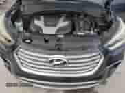 2017 Hyundai Santa Fe SE with VIN KM8SM4HF3HU196447, listed as a Copart auction lot 86217005 with 128,981 mi miles and Clean title. Bid and sale history available at DreamBid. Image 12.