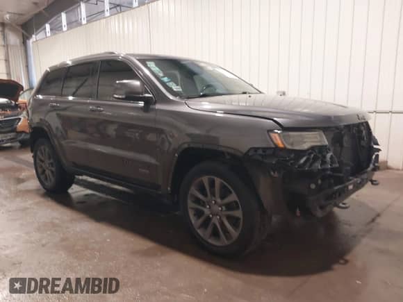 2016 Jeep Grand Cherokee Limited с VIN 1C4RJFBG7GC405363, выставлен на аукционе IAAI как лот 42495239 с пробегом 92 093 миль миль и . История ставок и продаж доступна на DreamBid. Изображение 1.