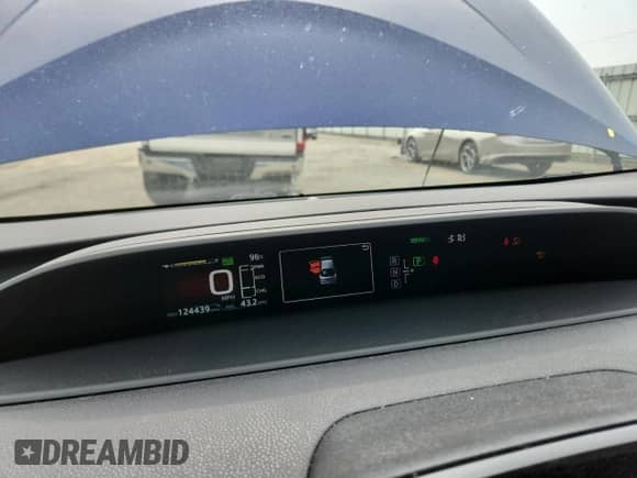 2016 Toyota Prius Two with VIN JTDKBRFU5G3515537, listed as a Copart auction lot 71276835 with 124,439 mi miles and Salvage title. Bid and sale history available at DreamBid. Image 9.