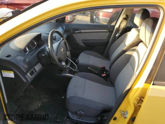 2009 Chevrolet Aveo 1LT с VIN KL1TD66EX9B649482, выставлен на аукционе Copart как лот 72399634 с пробегом 92 074 миль миль и Списание • Salvage title. История ставок и продаж доступна на DreamBid. Изображение 7.