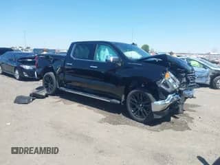 2024 Chevrolet Silverado 1500 LTZ with VIN 2GCUDGED7R1152966, listed as a IAAI auction lot 42037717 with 13,609 mi miles and . Bid and sale history available at DreamBid. Image 1.