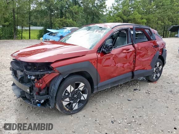 2024 Hyundai Kona SEL с VIN KM8HB3AB6RU129649, выставлен на аукционе Copart как лот 61046955 с пробегом 17 291 миль миль и Чистый • Clean title. История ставок и продаж доступна на DreamBid. Изображение 1.