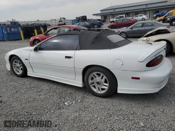1996 Chevrolet Camaro with VIN 2G1FP32K6T2166363, listed as a Copart auction lot 53604985 with 134,812 mi miles and Salvage title. Bid and sale history available at DreamBid. Image 2.
