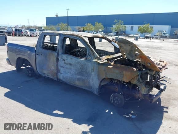 2023 Nissan Frontier SV with VIN 1N6ED1EJ1PN621145, listed as a IAAI auction lot 41881254 with Not provided miles and . Bid and sale history available at DreamBid. Image 1.