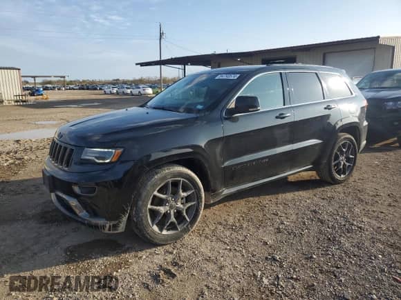 2016 Jeep Grand Cherokee High Altitude with VIN 1C4RJECG2GC339765, listed as a Copart auction lot 84793574 with 107,128 mi miles and Salvage title. Bid and sale history available at DreamBid. Image 1.