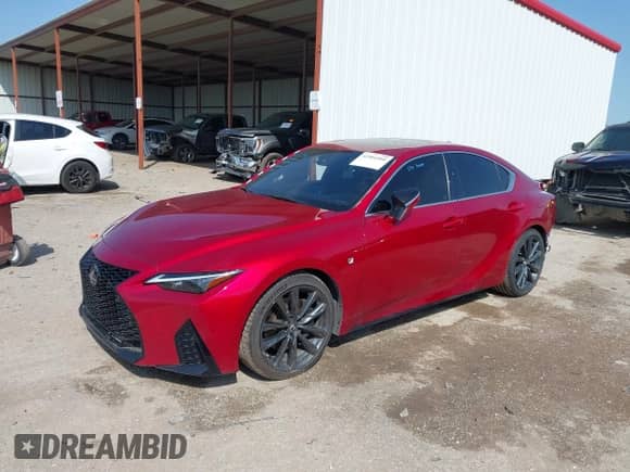 2023 Lexus IS 350 F Sport z VIN JTHGZ1B27P5059227, wystawiony jako IAAI lot #41904560 z przebiegiem 29 563 mil mil oraz . Historia ofert i sprzedaży dostępna na DreamBid. Obrazek 2.