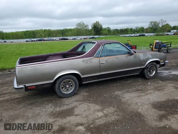 1987 Chevrolet El Camino with VIN 3GCCW80H7HS913746, listed as a Copart auction lot 56333525 with 73,609 mi miles and Clean title. Bid and sale history available at DreamBid. Image 3.