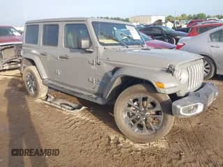 2021 Jeep Wrangler Unlimited Sahara with VIN 1C4JJXP67MW688912, listed as a IAAI auction lot 42678639 with Not provided miles and . Bid and sale history available at DreamBid. Image 1.
