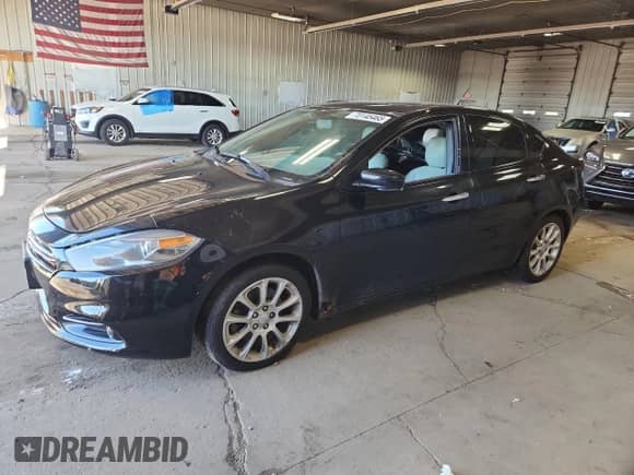 2013 Dodge Dart Limited with VIN 1C3CDFCH1DD142768, listed as a Copart auction lot 70145465 with Not provided miles and Non repairable. Bid and sale history available at DreamBid. Image 1.