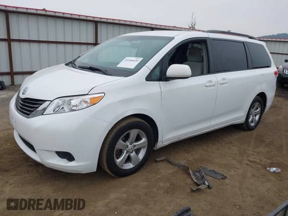 2012 Toyota Sienna LE AAS with VIN 5TDKK3DC3CS276117, listed as a IAAI auction lot 43346529 with 275,367 mi miles and . Bid and sale history available at DreamBid. Image 17.