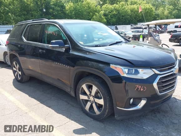 2020 Chevrolet Traverse LT с VIN 1GNEVHKW3LJ164808, выставлен на аукционе IAAI как лот 42507963 с пробегом 93 115 миль миль и . История ставок и продаж доступна на DreamBid. Изображение 1.