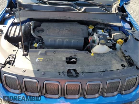 2022 Jeep Compass Trailhawk с VIN 3C4NJDDBXNT104799, выставлен на аукционе Copart как лот 80128415 с пробегом 52 865 миль миль и Списание • Salvage title. История ставок и продаж доступна на DreamBid. Изображение 12.