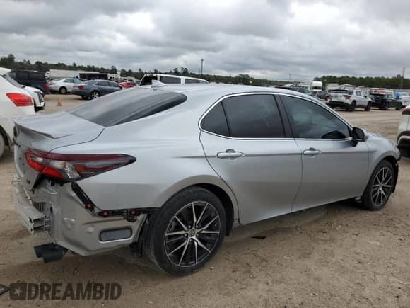 2023 Toyota Camry SE with VIN 4T1G11AK4PU809954, listed as a Copart auction lot 71636965 with 12,236 mi miles and Salvage title. Bid and sale history available at DreamBid. Image 3.