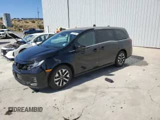 2025 Honda Odyssey EX-L с VIN 5FNRL6H64SB085147, выставлен на аукционе Copart как лот 84454635 с пробегом 4 689 миль миль и Чистый • Clean title. История ставок и продаж доступна на DreamBid. Изображение 1.
