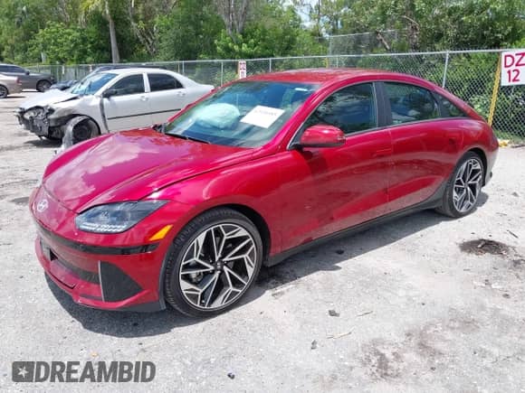 2023 Hyundai Ioniq 6 SEL с VIN KMHM34ACXPA053233, выставлен на аукционе IAAI как лот 42920585 с пробегом 11 648 миль миль и . История ставок и продаж доступна на DreamBid. Изображение 2.
