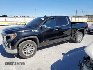 2022 GMC Sierra 1500 SLT z VIN 3GTU9DED4NG192729, wystawiony jako Copart lot #90718645 z przebiegiem 1 913 mil mil oraz Czysty tytuł • Clean title. Historia ofert i sprzedaży dostępna na DreamBid. Obrazek 1.