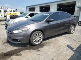 2014 Dodge Dart Limited with VIN 1C3CDFCBXED740516, listed as a Copart auction lot 66805765 with 128,228 mi miles and Salvage title. Bid and sale history available at DreamBid. Image 1.