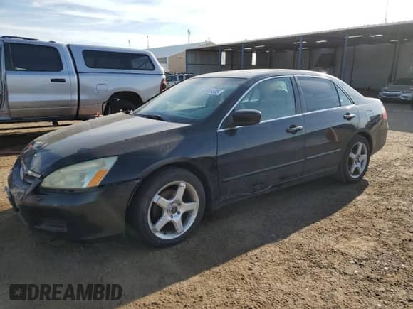2006 Honda Accord EX-L z VIN 1HGCM66556A023057, wystawiony jako Copart lot #57908505 z przebiegiem 320 882 mil mil oraz Szkoda całkowita • Salvage title. Historia ofert i sprzedaży dostępna na DreamBid. Obrazek 1.