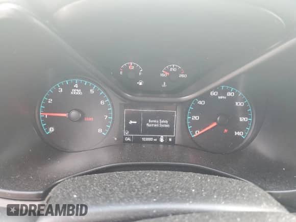 2021 Chevrolet Colorado 2WD Work Truck with VIN 1GCHSBEN6M1191677, listed as a Copart auction lot 64594955 with 103,880 mi miles and Salvage title. Bid and sale history available at DreamBid. Image 9.