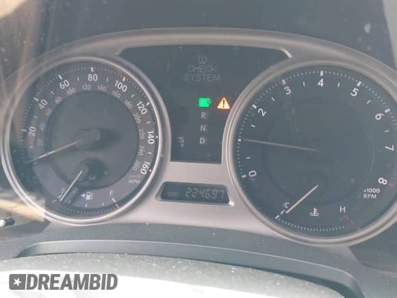 2008 Lexus IS 350 with VIN JTHBE262685018305, listed as a IAAI auction lot 42704629 with 224,697 mi miles and . Bid and sale history available at DreamBid. Image 15.