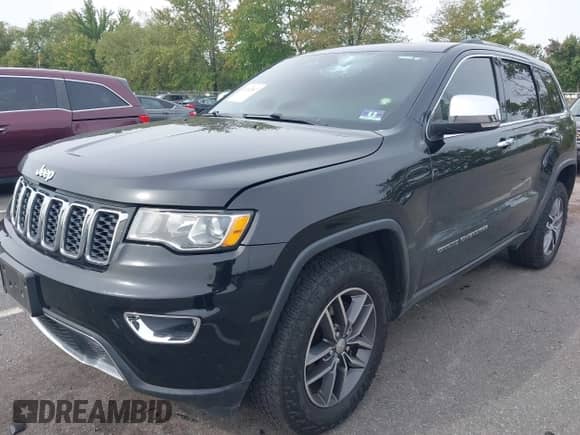2017 Jeep Grand Cherokee Limited with VIN 1C4RJFBG0HC940780, listed as a IAAI auction lot 43341587 with Not provided miles and . Bid and sale history available at DreamBid. Image 2.