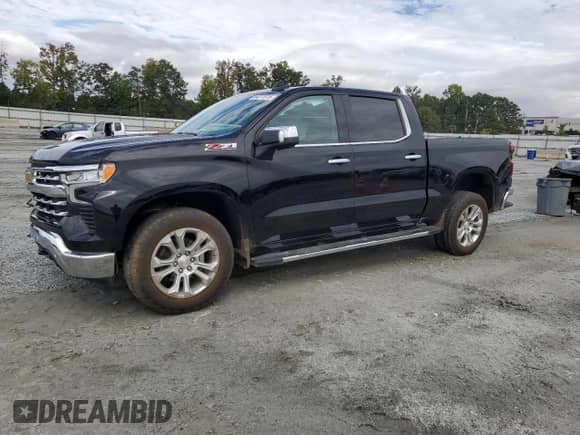 2023 Chevrolet Silverado 1500 LTZ с VIN 2GCUDGED7P1150891, выставлен на аукционе Copart как лот 84211915 с пробегом 21 952 миль миль и Списание • Salvage title. История ставок и продаж доступна на DreamBid. Изображение 1.