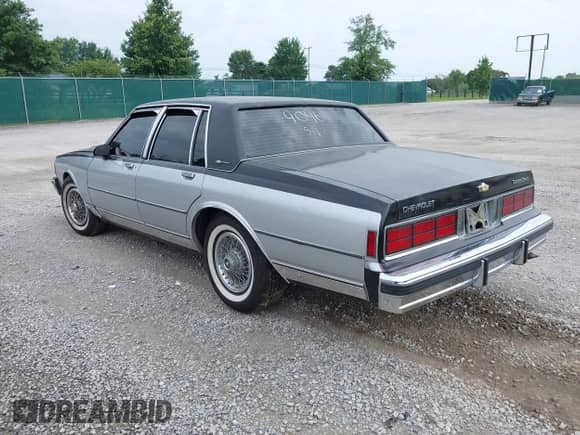 1986 Chevrolet Caprice с VIN 1G1BN69H5GY139096, выставлен на аукционе IAAI как лот 42658175 с пробегом 124 000 миль миль и . История ставок и продаж доступна на DreamBid. Изображение 3.