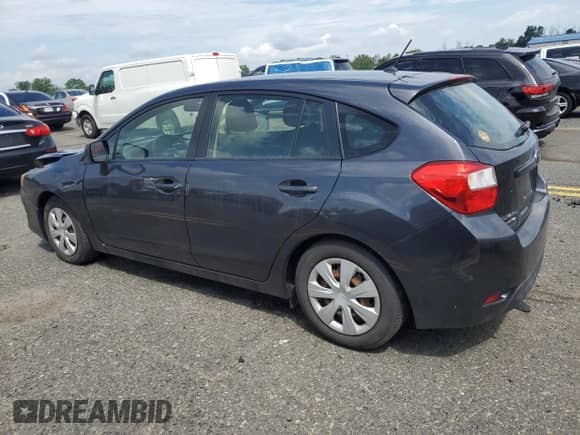 2014 Subaru Impreza 2.0i with VIN JF1GPAA65E9299240, listed as a Copart auction lot 62464995 with 151,635 mi miles and Salvage title. Bid and sale history available at DreamBid. Image 2.