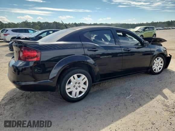 2014 Dodge Avenger SE с VIN 1C3CDZAG6EN217715, выставлен на аукционе Copart как лот 84275365 с пробегом Не указан миль и Списание • Salvage title. История ставок и продаж доступна на DreamBid. Изображение 3.