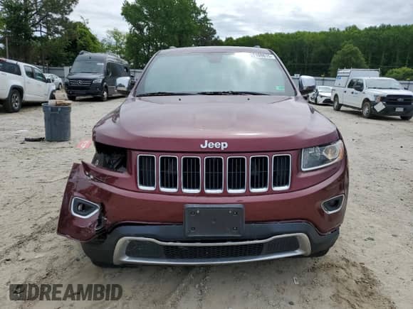 2016 Jeep Grand Cherokee Limited z VIN 1C4RJEBG1GC314437, wystawiony jako Copart lot #57109815 z przebiegiem 139 075 mil mil oraz Szkoda całkowita • Salvage title. Historia ofert i sprzedaży dostępna na DreamBid. Obrazek 5.