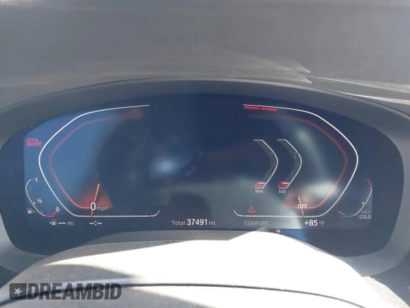 2021 BMW 5 Series 530i with VIN WBA53BH02MWX17304, listed as a IAAI auction lot 43012524 with 37,491 mi miles and . Bid and sale history available at DreamBid. Image 7.