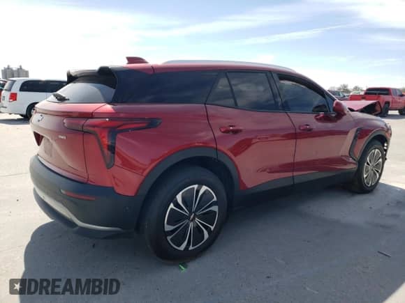 2024 Chevrolet Blazer EV eAWD LT z VIN 3GNKDBRJ8RS199817, wystawiony jako Copart lot #46265355 z przebiegiem 34 917 mil mil oraz Szkoda całkowita • Salvage title. Historia ofert i sprzedaży dostępna na DreamBid. Obrazek 3.