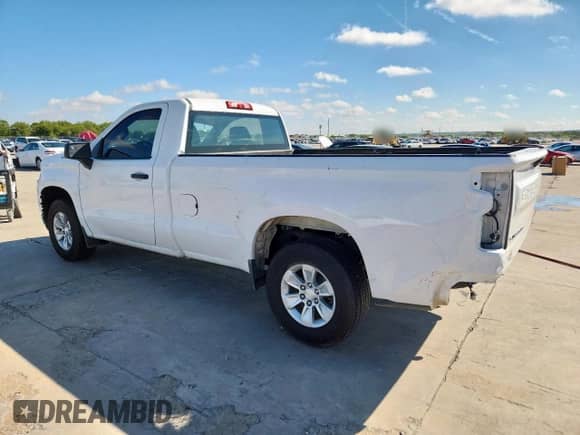 2021 Chevrolet Silverado 1500 Work Truck with VIN 3GCNWAEF3MG265276, listed as a Copart auction lot 81212835 with 168,386 mi miles and Clean title. Bid and sale history available at DreamBid. Image 2.