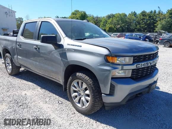 2020 Chevrolet Silverado 1500 Custom with VIN 1GCPYBEH8LZ250359, listed as a IAAI auction lot 43265931 with 90,258 mi miles and . Bid and sale history available at DreamBid. Image 1.