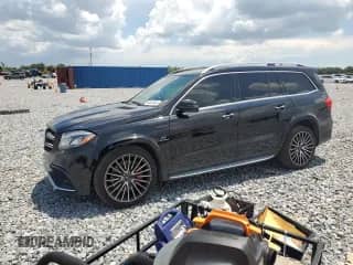 2017 Mercedes-Benz GLS 63 AMG с VIN 4JGDF7FE9HA771344, выставлен на аукционе Copart как лот 64624445 с пробегом 94 416 миль миль и Списание • Salvage title. История ставок и продаж доступна на DreamBid. Изображение 1.