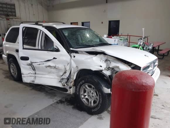 2002 Dodge Durango SLT with VIN 1B4HR48N72F144237, listed as a IAAI auction lot 42242043 with 72,065 mi miles and . Bid and sale history available at DreamBid. Image 1.
