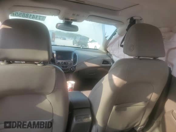 2016 Chevrolet Cruze Premier with VIN 1G1BG5SM7G7269818, listed as a Copart auction lot 71418855 with Not provided miles and Clean title. Bid and sale history available at DreamBid. Image 8.