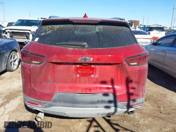 2023 Chevrolet Blazer LT с VIN 3GNKBDRS4PS183105, выставлен на аукционе IAAI как лот 41461921 с пробегом 22 114 миль миль и . История ставок и продаж доступна на DreamBid. Изображение 16.