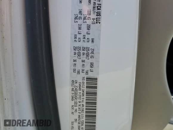 2016 Dodge Grand Caravan American Value with VIN 2C4RDGBGXGR116918, listed as a Copart auction lot 84472645 with 150,391 mi miles and Clean title. Bid and sale history available at DreamBid. Image 13.