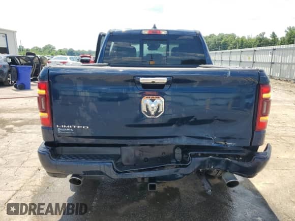 2020 Ram 1500 Limited с VIN 1C6RREHT1LN129498, выставлен на аукционе Copart как лот 57706815 с пробегом 66 394 миль миль и Списание • Salvage title. История ставок и продаж доступна на DreamBid. Изображение 6.