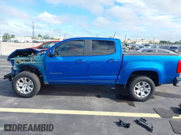2021 Chevrolet Colorado 2WD LT с VIN 1GCGSCEN4M1290631, выставлен на аукционе IAAI как лот 43216260 с пробегом 28 109 миль миль и . История ставок и продаж доступна на DreamBid. Изображение 15.