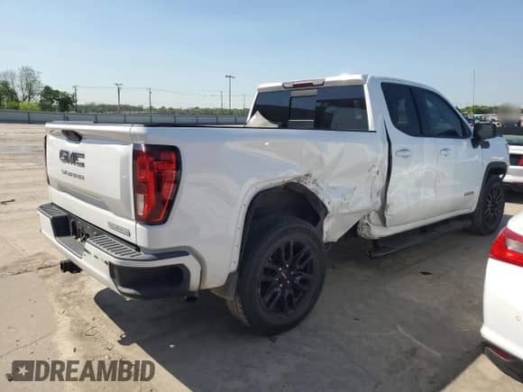 2019 GMC Sierra 1500 Elevation with VIN 1GTR8CEK2KZ305056, listed as a Copart auction lot 51686925 with 87,265 mi miles and Clean title. Bid and sale history available at DreamBid. Image 3.