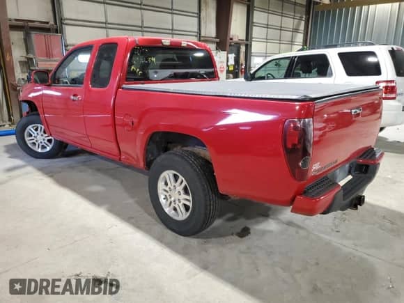 2010 Chevrolet Colorado 1LT with VIN 1GCKTCDE7A8149239, listed as a Copart auction lot 82853994 with 89,048 mi miles and Salvage title. Bid and sale history available at DreamBid. Image 2.
