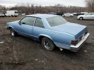 1980 Chevrolet Malibu с VIN 1W27KAB445289, выставлен на аукционе Copart как лот 83806964 с пробегом 104 631 миль миль и Списание • Salvage title. История ставок и продаж доступна на DreamBid. Изображение 2.