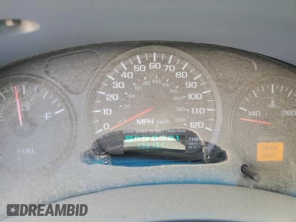 2001 Chevrolet Impala with VIN 2G1WF55E219260944, listed as a Copart auction lot 57683755 with 138,131 mi miles and Salvage title. Bid and sale history available at DreamBid. Image 9.