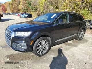 2017 Audi Q7 Premium Plus with VIN WA1LAAF71HD026707, listed as a Copart auction lot 87023605 with 165,045 mi miles and Clean title. Bid and sale history available at DreamBid. Image 1.