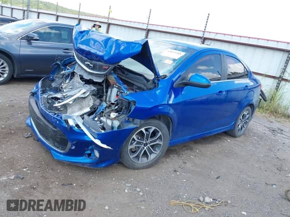 2020 Chevrolet Sonic LT with VIN 1G1JD5SB1L4104295, listed as a IAAI auction lot 43033588 with 83,954 mi miles and . Bid and sale history available at DreamBid. Image 17.