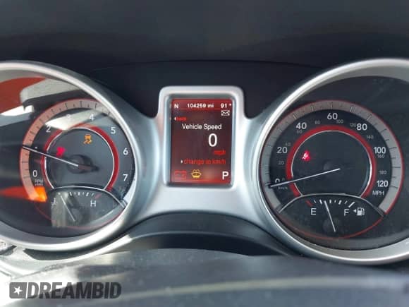 2017 Dodge Journey Crossroad with VIN 3C4PDCGGXHT626483, listed as a IAAI auction lot 42096991 with 104,259 mi miles and . Bid and sale history available at DreamBid. Image 7.